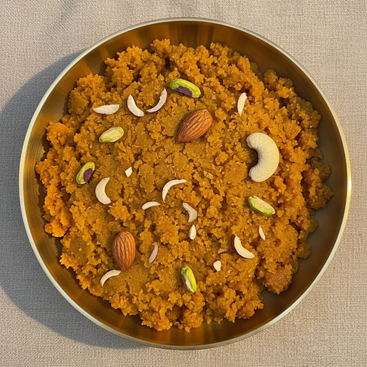 AMBI Divine 100% Pure Kansa Small Plate Handcrafted Puja Plate - 5 Inch