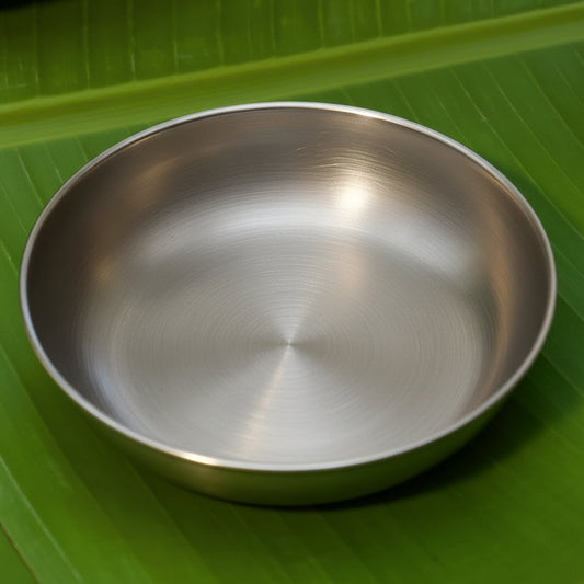 AMBI Divine 100% Pure Kansa Pooja Plate – 5 Inch