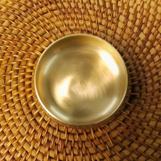 Ambi Divine 100% Pure Kansa  Katori / Bowl For Pooja- 3 Inches  - 130 ML